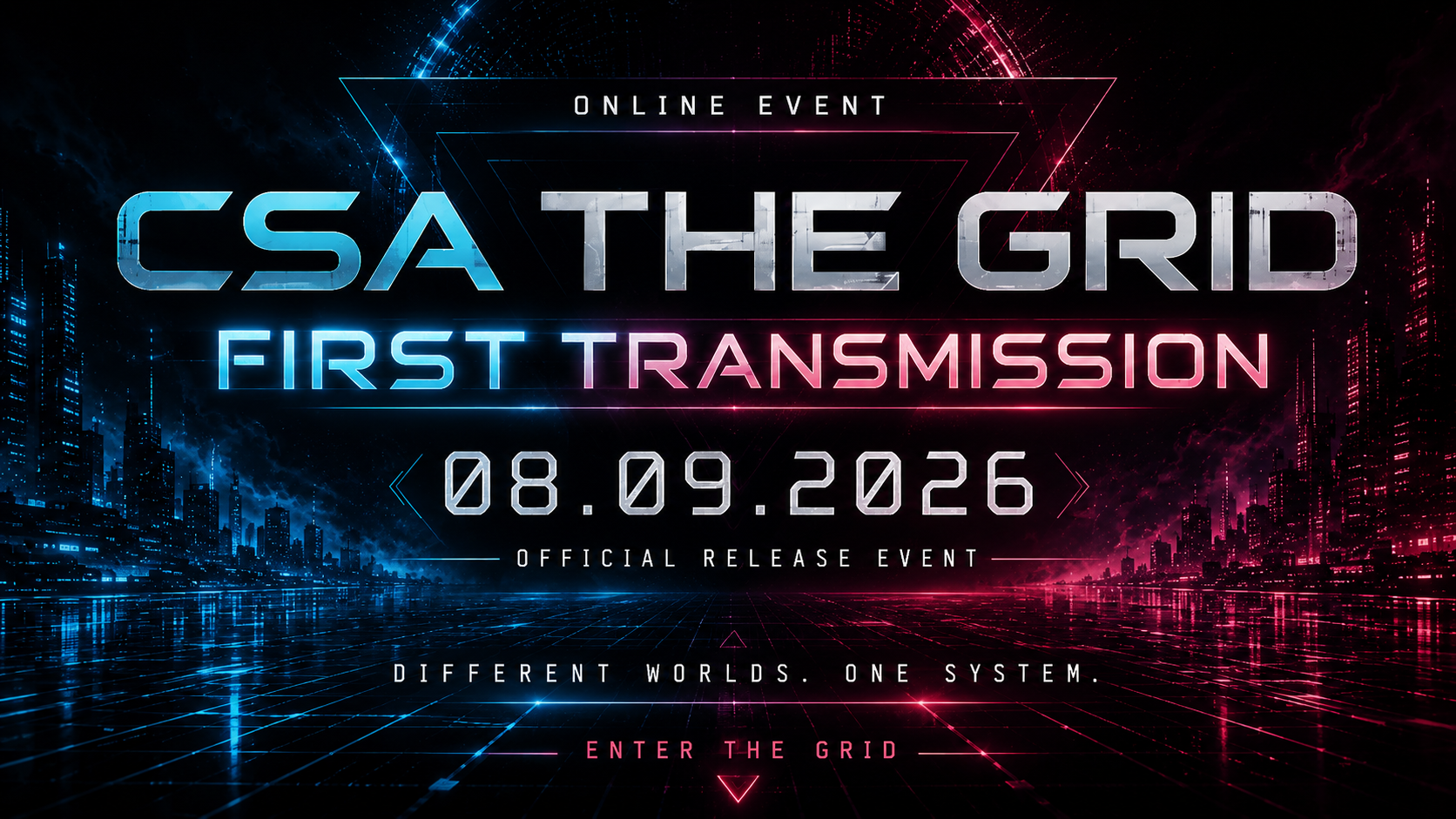 CSA THE GRID — First Transmission — 08.09.2026 artwork for Gravity Of Us